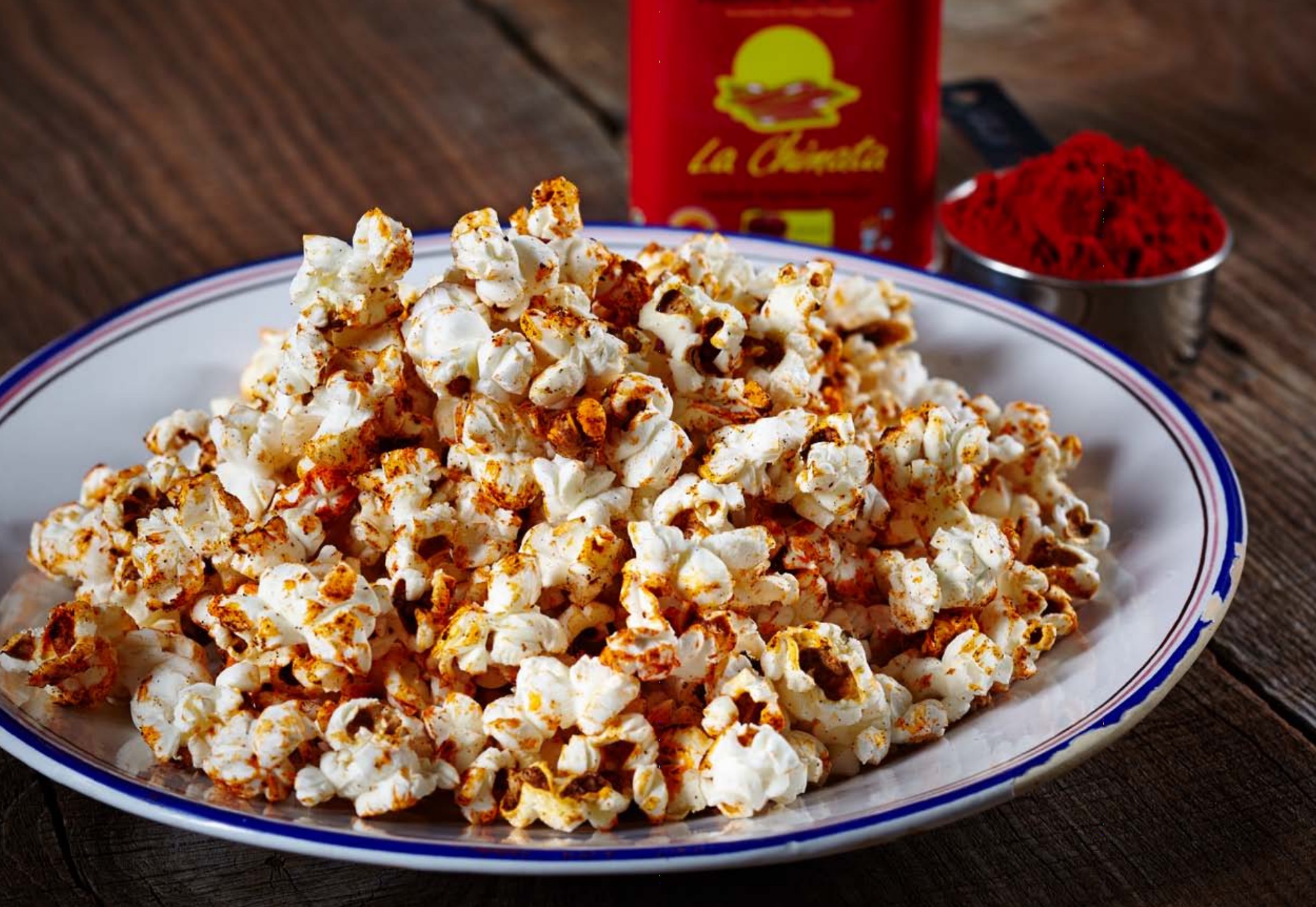 Popcorn met pimentón - Pimentón