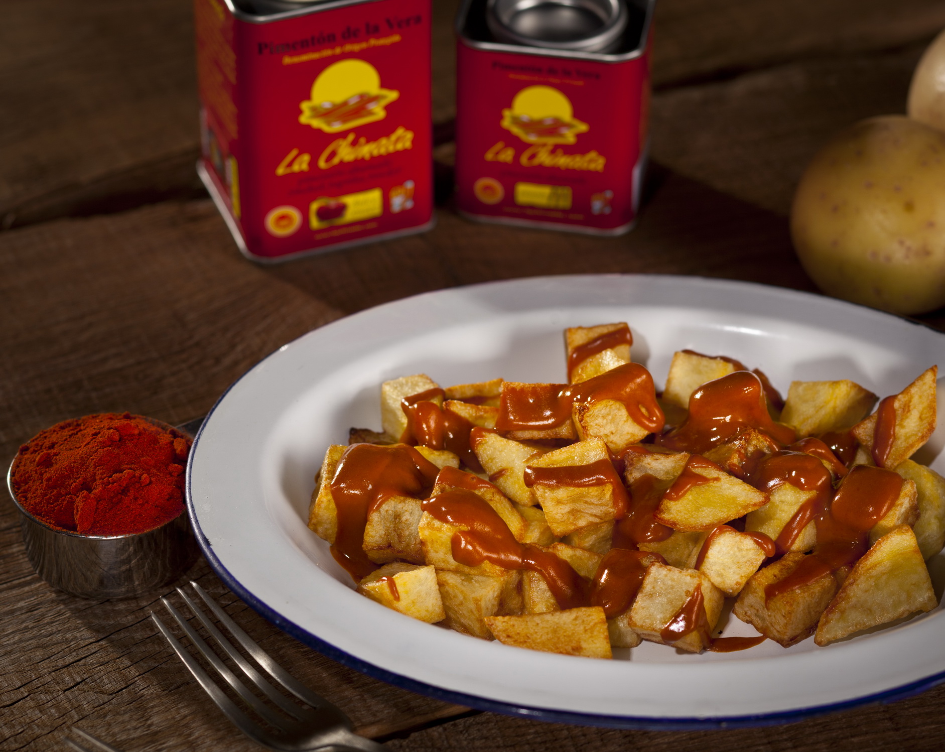 Patatas Bravas - Pimentón