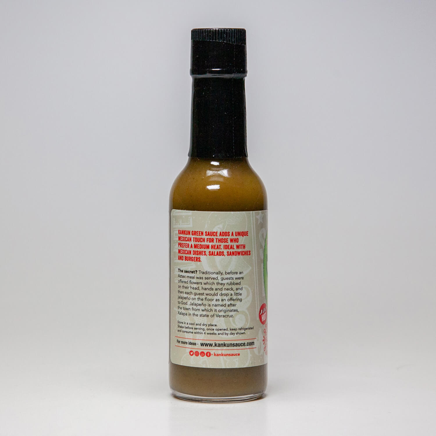 KanKun Mexicaanse hot sauce Jalapeño 150ml online kopen bij Pimentón