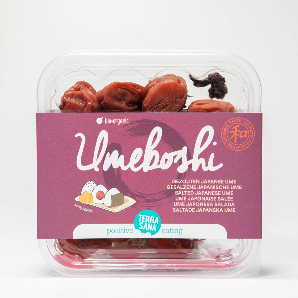 Umeboshi gezouten Japanse abrikozen BIO 150g online kopen bij Pimentón