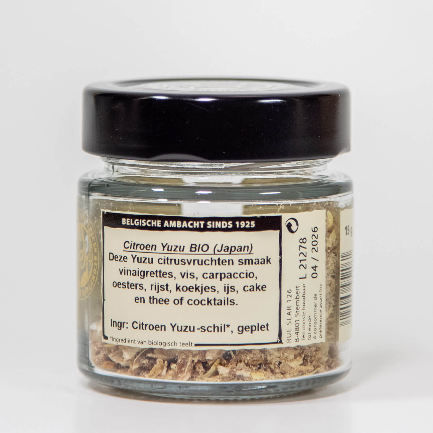 Zeste van yuzu BIO 15g - Afbeelding 2