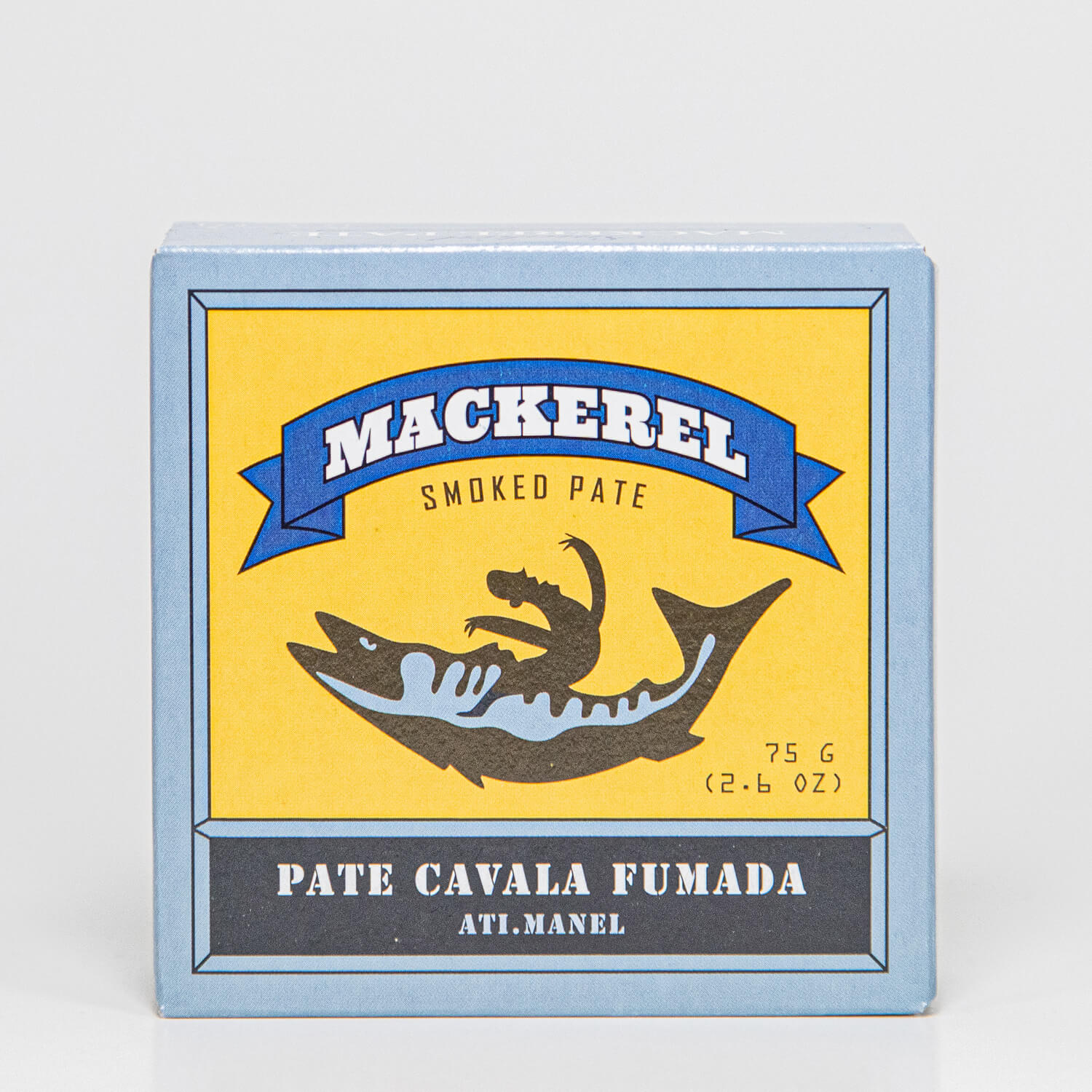 Paté van gerookte makreel 75g Ati Manel