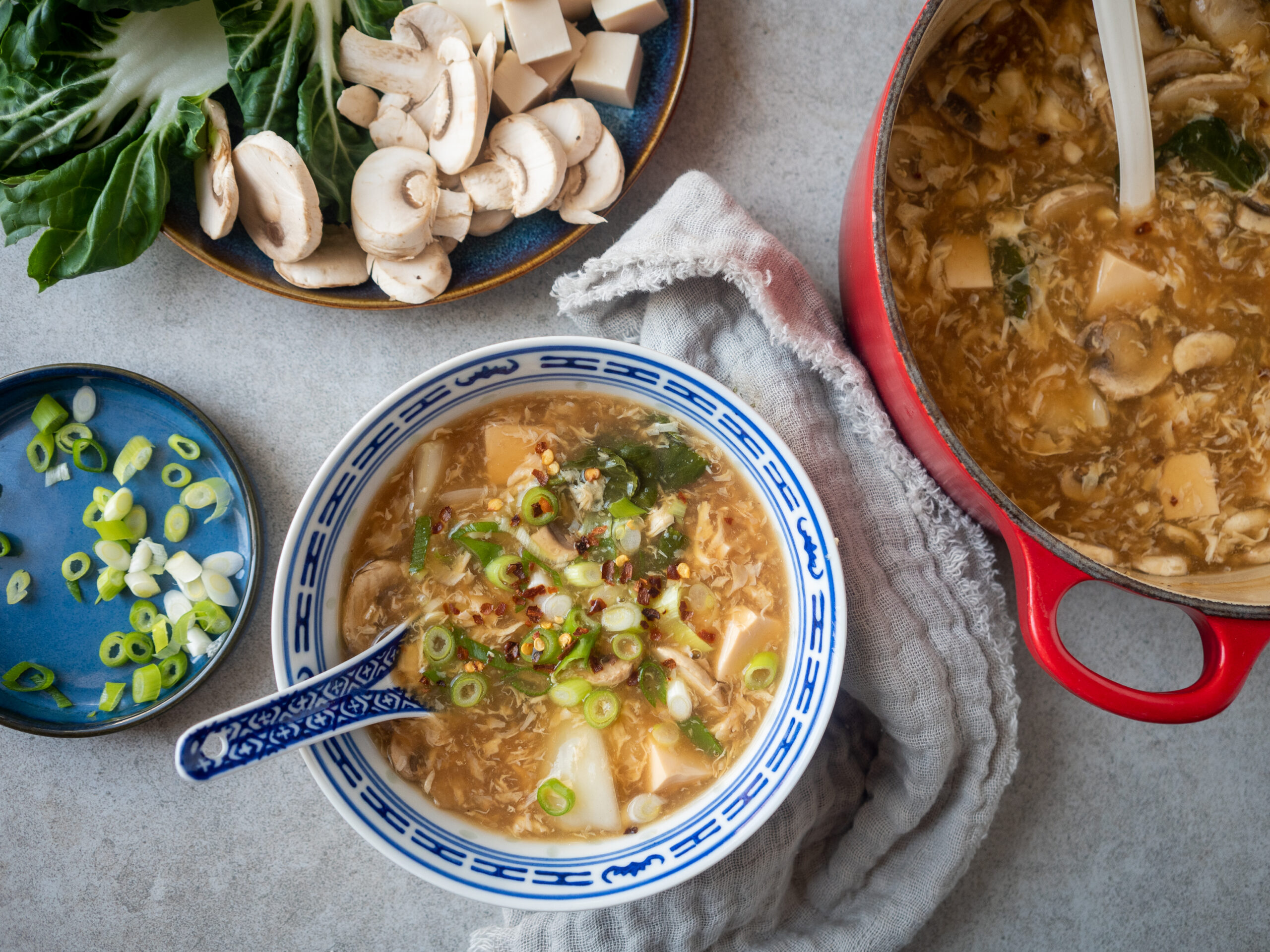 Chinees comfort food: hot & sour soup - Pimentón