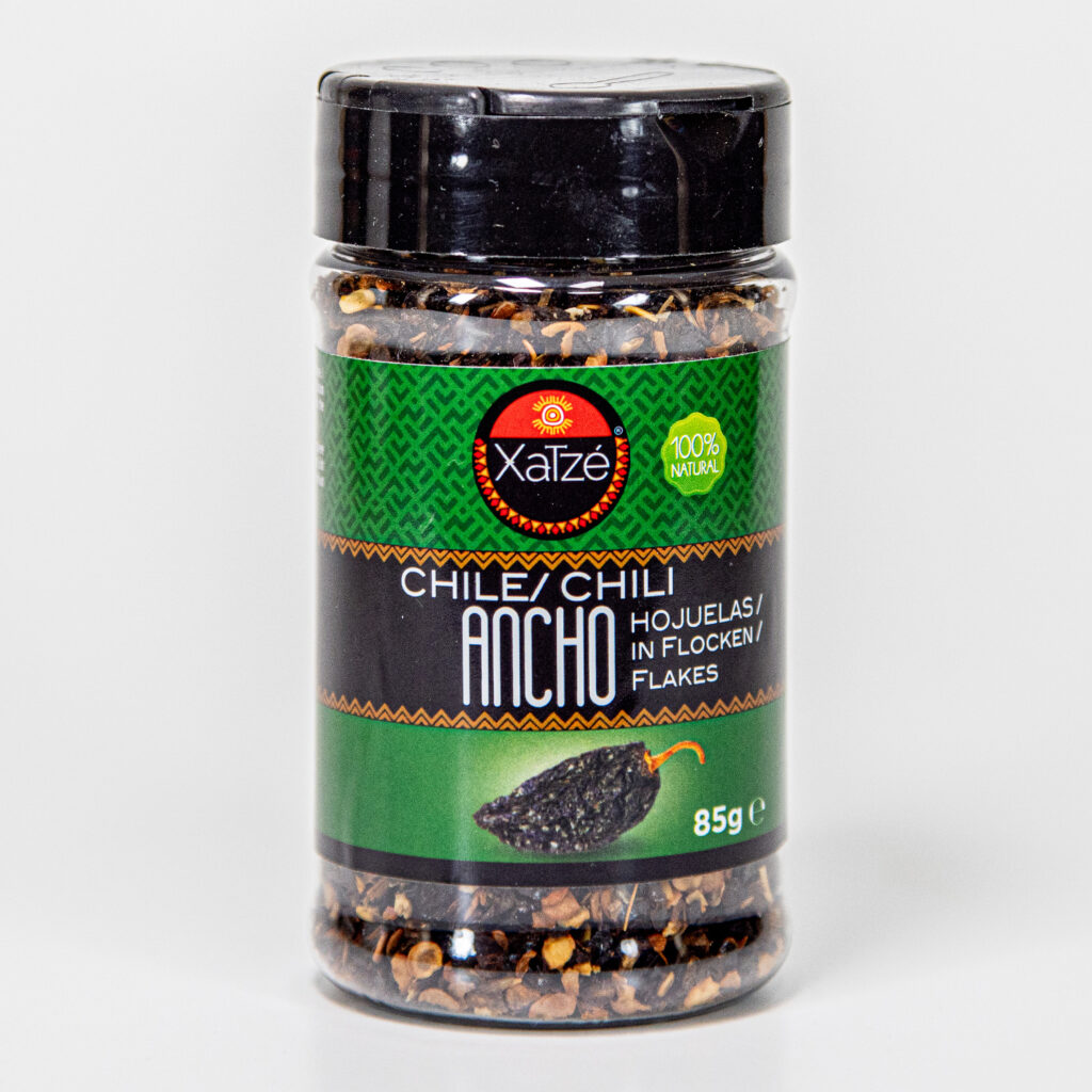 Gedroogde versnipperde Mexicaanse Ancho pepers 85g online kopen bij