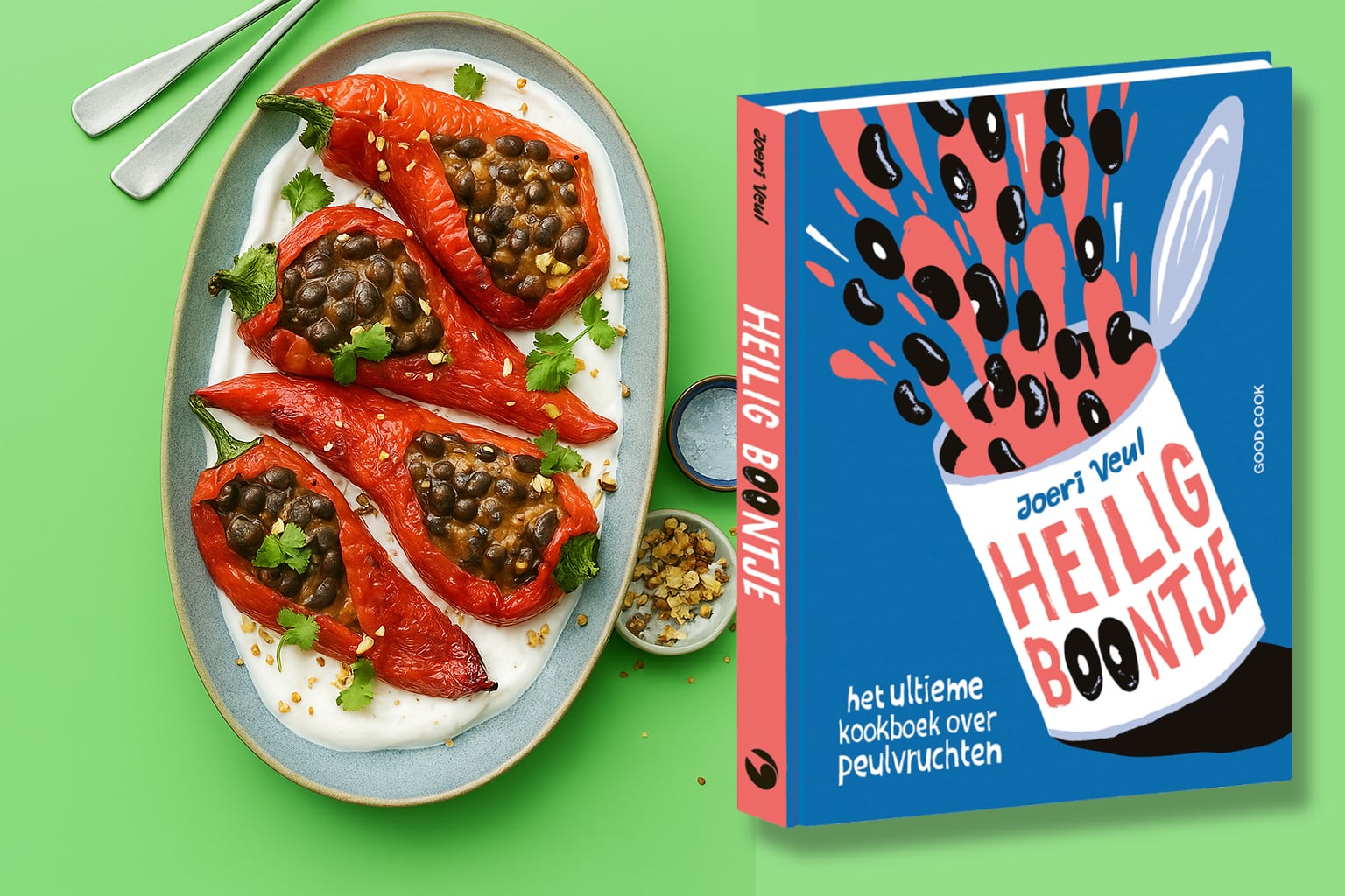 Heilig boontje, het ultieme kookboek over peulvruchten - Pimentón