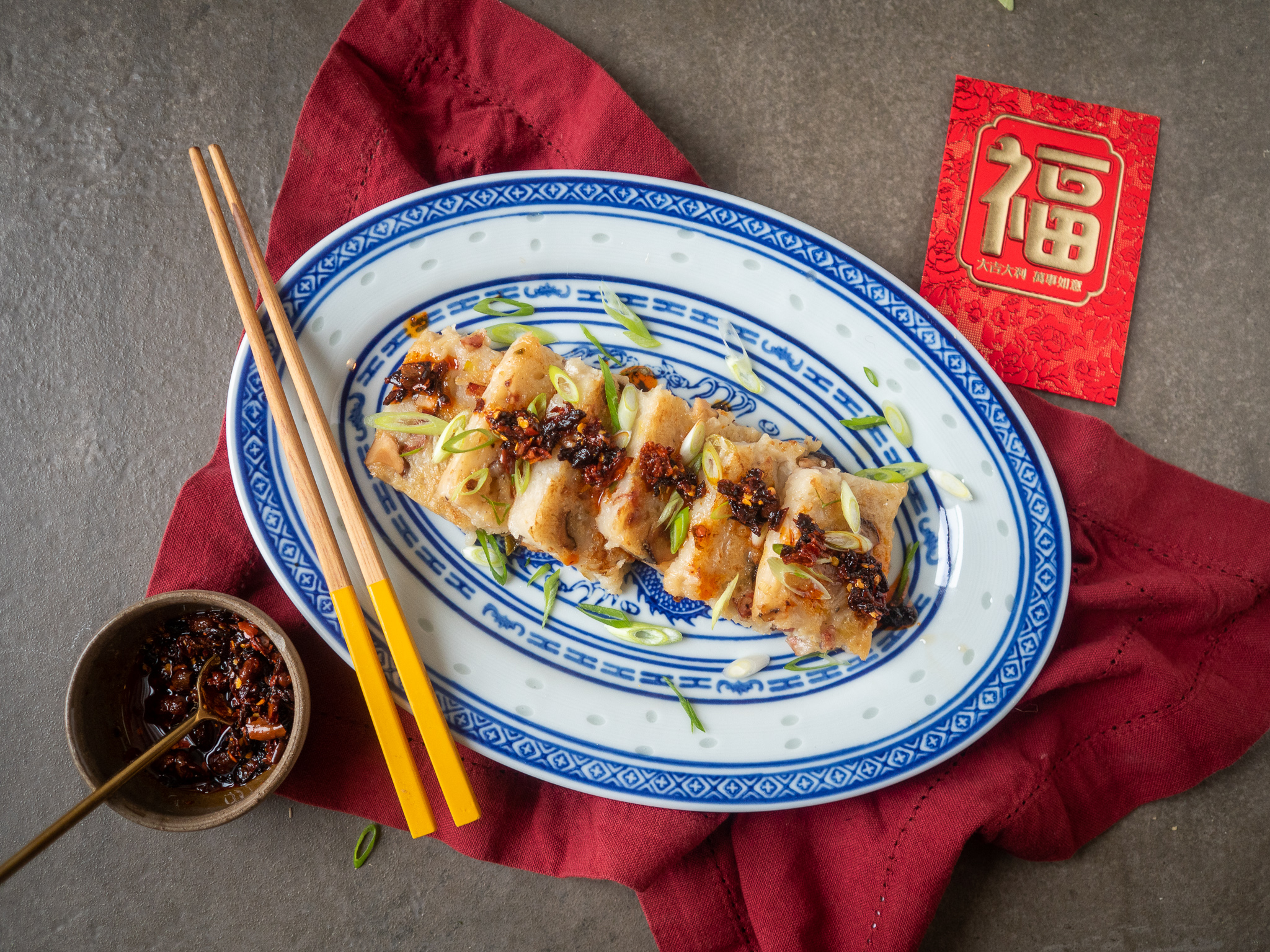 Chinees Nieuwjaar – Lo Bak Go (radijscake) - Pimentón